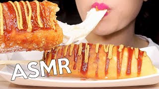 ASMR GIANT Mozzarella Corn Dog 대왕 모짜렐라핫도그 먹방 Part 3  MINEE EATS [upl. by Nahn]