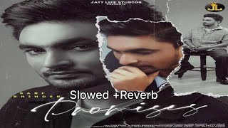 Promises  Slowed Reverb   Sabi Bhinder  New Punjabi Song  Sad Song [upl. by Navada]