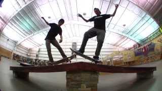 Cliché skateboards Daniel Espinoza amp Joey Brezinski Woodward West [upl. by Oisinoid]