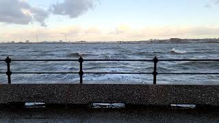 Storm Arwen River Mersey [upl. by Galvin]