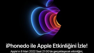 8 Mart Apple Etkinliği Türkçe Simültane Tercümesi TwitchtviPhonedoTR Adresinde [upl. by Abas]