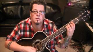 Eric Church  Springsteen  Guitar Lesson by Mike Gross  How To Play  Tutorial [upl. by Tinor]