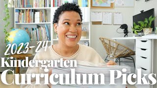 OUR KINDERGARTEN HOMESCHOOL CURRICULUM PICKS FOR 20232024 YEAR [upl. by Nami]