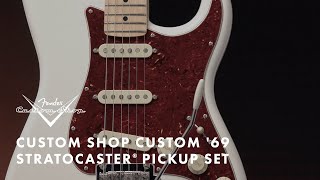 Fender Custom Shop Custom 69 Strat Pickup Set  Fender [upl. by Watson]