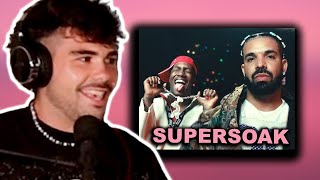 Drake amp Lil Yachty Premier New Song quotSupersoakquot on Kai Cenats Stream  StereoVision Conversations [upl. by Zel787]