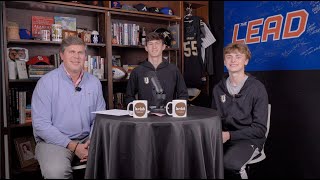 The Lead Sports Show Interview with John Luke Walker amp Caden Steiner [upl. by Cahilly]