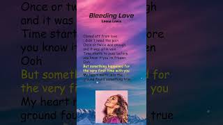 Leona Lewis  Bleeding Love Lyrics shorts [upl. by Narhem]