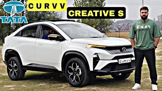 Tata Curvv Creative S Petrol 2024 Future of SUVCoupe  Price Features amp Specifications Explained [upl. by Kilmarx564]