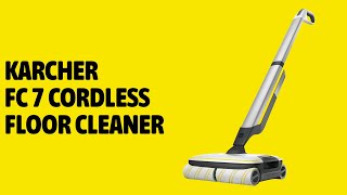 Karcher FC7 Cordless Floor Cleaner [upl. by Thgiwd]