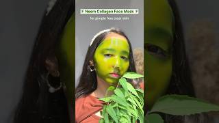 Neem Collagen Face Mask🌿 youtubeshorts ashortaday trendingshorts beauty koreanskincare beauty [upl. by Stickney]