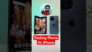 Folding Phone Vs Normal iPhone  Ethu Best😳 [upl. by Leugim]