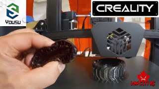 Printing TPU Flexible Filament with The Creality CR6 SE 3D Printer [upl. by Greenebaum]