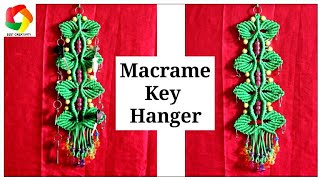 Macrame Key Wall Hanging DIY [upl. by Britte]