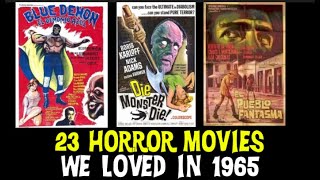 Unearthed The Top 23 Terrifying Horror Movies of 1965 That Will Haunt Your Dreams [upl. by Novyert474]