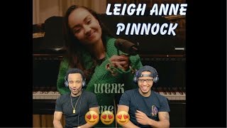 🎤 🎶 LeighAnne  Weak SWV CoverREACTION [upl. by Jovitta]