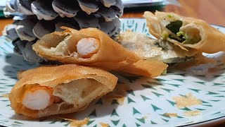 Receta de gambas hojaldradas [upl. by Cicenia70]