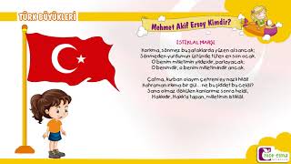 Mehmet Akif Ersoy Kimdir  İstiklal Marşı  Okul Öncesi Eğitim [upl. by Seuqramed]