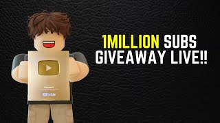 1 MILLION SUBSCRIBERS GIVEWAY LIVE FilAndre YT [upl. by Nerrual42]