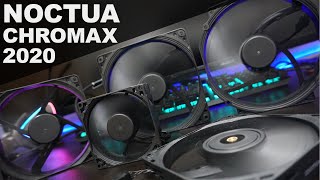 Новые ТОП вентиляторы NOCTUA CHROMAX [upl. by Htebilil]