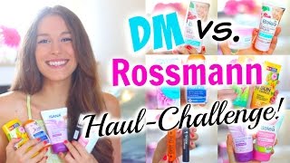 DM vs ROSSMANN HAUL CHALLENGE ♡ BarbieLovesLipsticks [upl. by Meedan161]