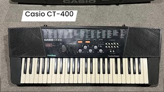 Casio CT400 Keyboard  Wilsons music instruments whatsapp No 03371476660 [upl. by Oneladgam124]