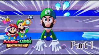 Mario amp Luigi Brothership Part 1 quotWhat are you doing stepBroquot [upl. by Thalassa]