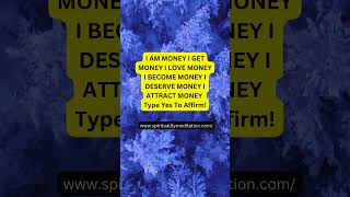 One Powerful Thought to Attract Wealth ViralShort ManifestMoney MoneyMindset [upl. by Narak2]