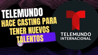 Telemundo hace casting para nuevos talentos [upl. by Nahej]