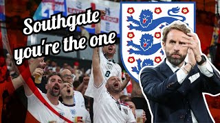 Southgate youre the one Footballs coming home again  England Chant WITH LYRICS [upl. by Nevs93]