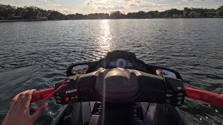 JET SKI POV AT LAKE CONWAY FL GO PRO 12 [upl. by Foulk]