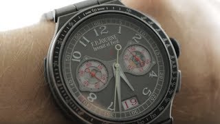 FP Journe Chronographe Monopoussoir Rattrapante Linesport Watch Review [upl. by Arytal]