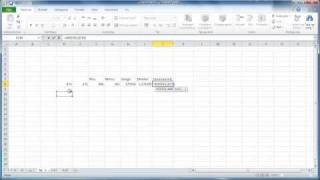 Excel Tutorial Del 03 Ark og Formler Dansk [upl. by Yaned37]