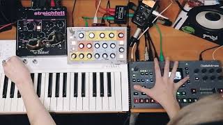 Deep Dub synthjam  Octatrack MK2 Moog Sirin Waldorf Blofeld [upl. by Ibmab]