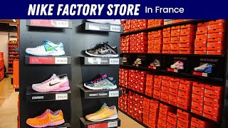 🇫🇷Nike factory Outlet Store Creil  Oise France Sneakers  Trainers  Baskets  EP54 [upl. by Roose]