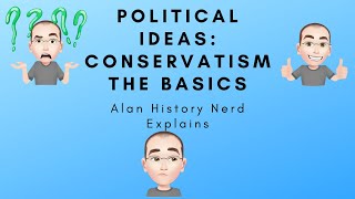 Political Ideas Conservatism the basics [upl. by Certie487]