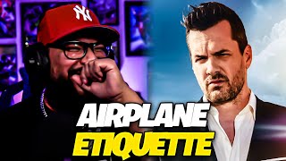 First Time Watching Jim Jefferies  Airplane Etiquette Reaction [upl. by Paulsen]