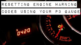 Mini F56 P3 Gauge How to reset engine management warning codes User Guide [upl. by Hiroko481]