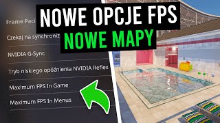 Aktualizacja CS2  Nowe opcje FPS Nowe mapy i tyle [upl. by Lerraf778]