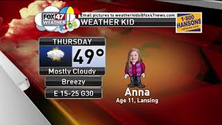 Weather Kid  Anna  41119 [upl. by Amlet]