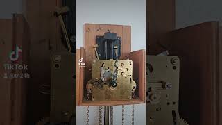 Hanging Grandmother Clock without Dial foryou clock antiqueclock grandfatherclock tn24h shorts [upl. by Kristi]