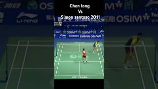 2011 simon santoso vs chen long🏸 bwf badmintonlovers rangkingbwf badminton bulutangkis [upl. by Allyce]