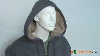 Dickies Sherpa Lines Fleece Hoodie  TreeStuffcom 360 View [upl. by Ezarra]