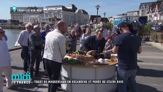 Toast de maquereaux en escabèche et purée de céleri rave [upl. by Celka]