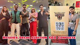 Roadies audition 2024  second GD complete  part 2  kya pucha GD 2 mein  vlog minivlog system [upl. by Comptom]