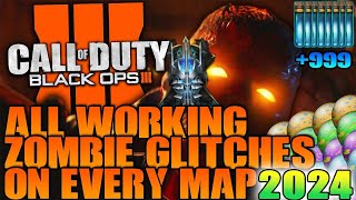 Black Ops III Zombies  INSANE Glitches ON EVERY MAP 2024 [upl. by Yerahcaz231]