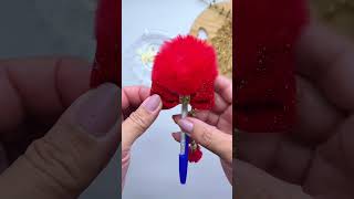 Caneta de Natal  canetas handmade tutorial [upl. by Rois429]