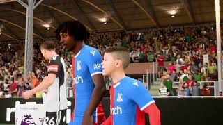 FC 24  Fulham vs Crystal Palace  Premier League  20232024 [upl. by Romeon]