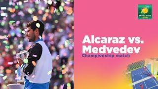 FINALS Daniil Medvedev vs Carlos Alcaraz Highlights  Indian Wells 2024 [upl. by Durgy]