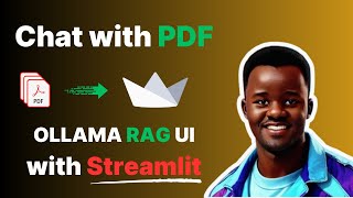 How to build a Streamlit UI for Local PDF RAG Ollama models [upl. by Euqimod]