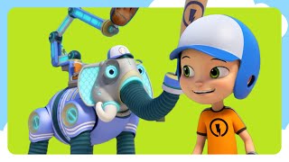 Rusty’s Baseball Bot and MORE  Rusty Rivets  Cartoons for Kids [upl. by Jecon78]